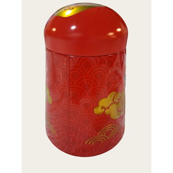 Red Truffettes De France Decorative Tin Container - Picture 3 of 8